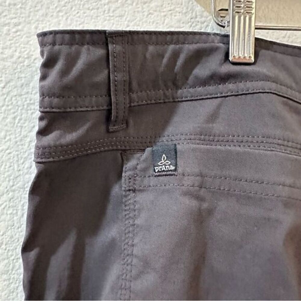 Prana Zion Short Mens Size 42 Gray Belted Outdoor Hiking inseam 10” - Picture 8 of 9
